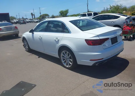 2019 Audi A4 40 Premium/40 Titanium Premium from USA, damaged, VIN WAUGMAF4XKA037733